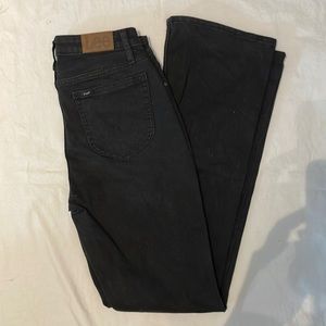 Lee black bootcut jeans 6R NWOT